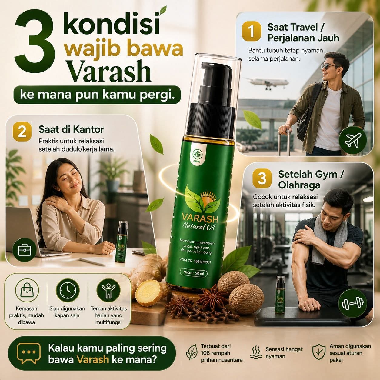 Galeri Varash Natural Oil 5